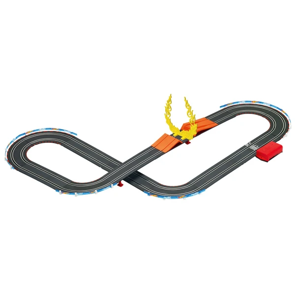 CARRERA GO!!! SET HOT WHEELS BATTERY OPARATED 1:43 4.3m
