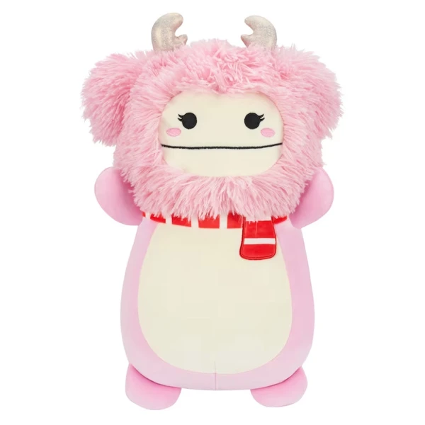 SQUISHMALLOWS HUGMEES XMAS ΛΟΥΤΡΙΝΟ 35 εκ. - BRINA THE PINK BIGFOOT