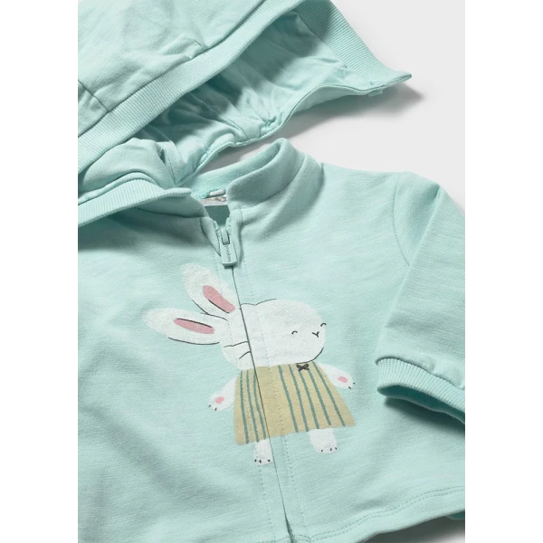 MAYORAL HOODED TRACKSUIT 3 PIECES PISTACHIO 