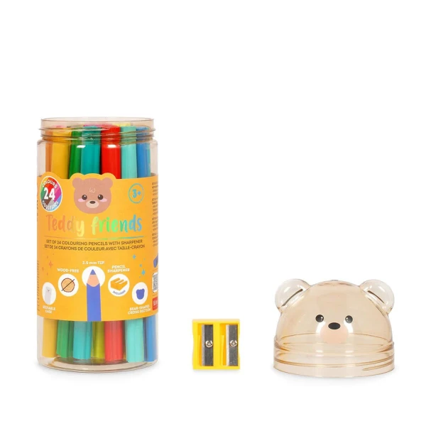 LEGAMI ΣΕΤ 24 ΧΡΩΜΑΤΑ - TEDDY BEAR