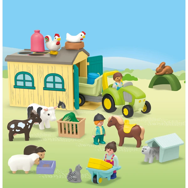 PLAYMOBIL JUNIOR FARM ADVENTURE 