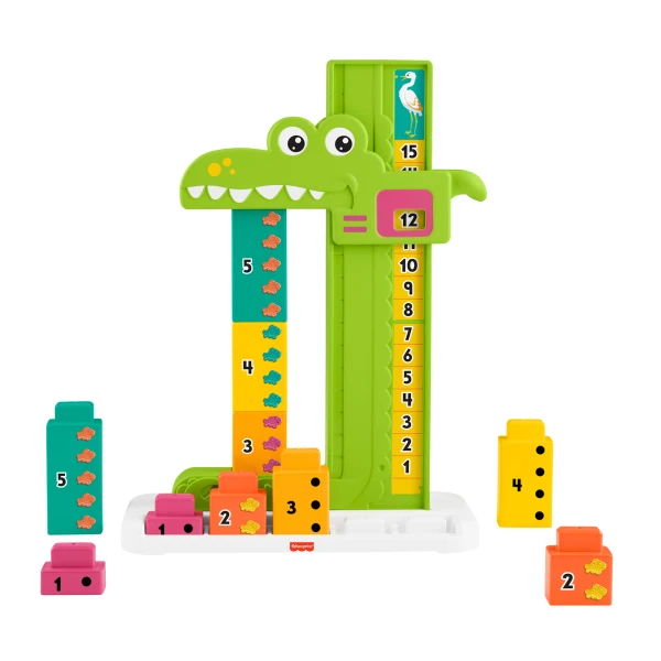 FISHER PRICE EDUCATIONAL TOY ALLIGATOR