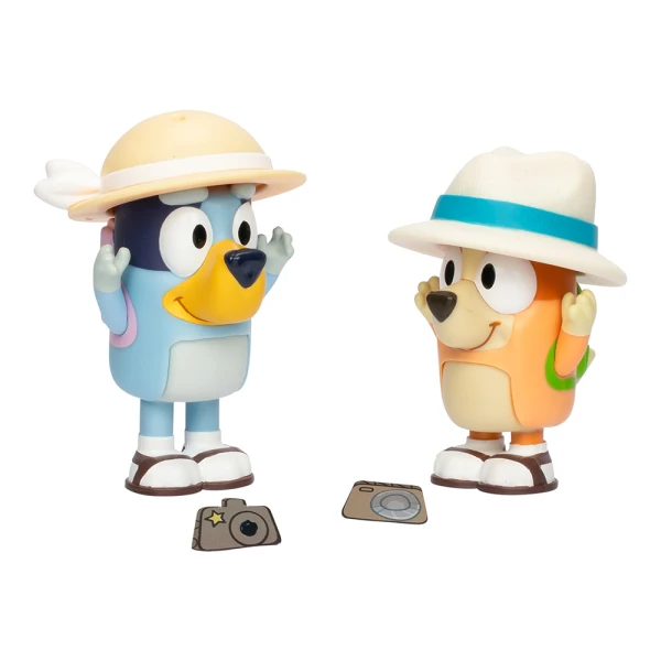 BLUEY SET 2 FIGURES - 3 DESIGNS