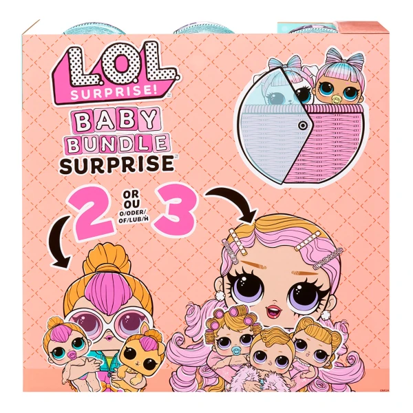 LOL SURPRISE BABY BUNDLE SURPRISE ΜΩΡΑ ΑΔΕΛΦΟΥΛΕΣ