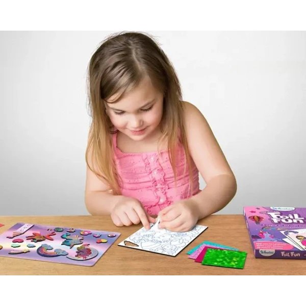 SKILLMATICS FOIL FUN ACTIVITY BOOK - UNICORNS & PRINCESSES
