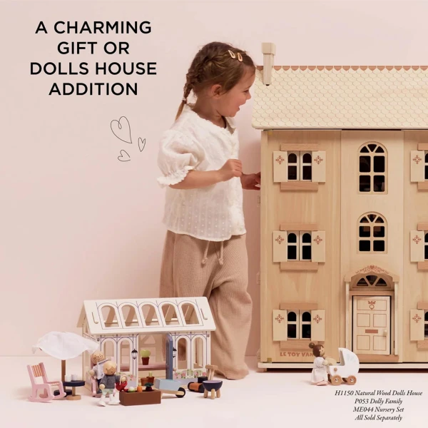 LE TOY VAN WOODEN CONSERVATORY PALYSET