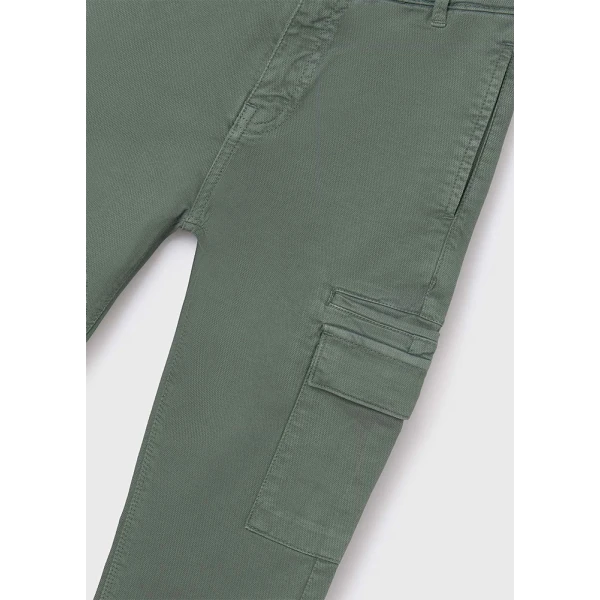 MAYORAL TROUSERS CARGO SLIM FIT KHAKI