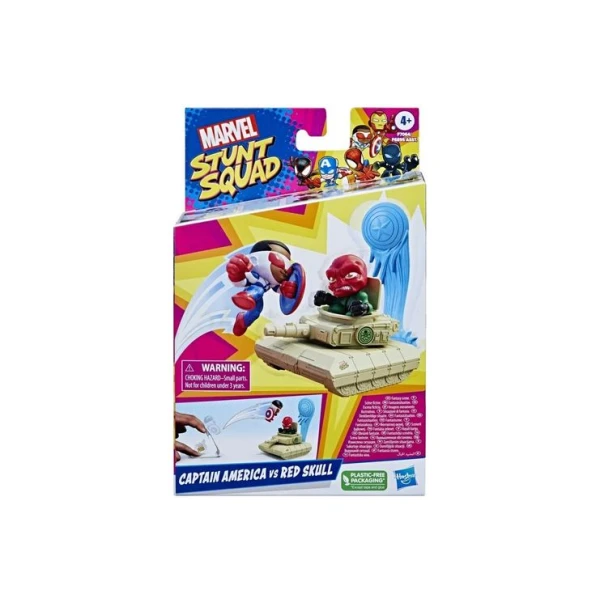 MARVEL STUNT SQUAD CAPTAIN AMERICA VS. RED SKULL
