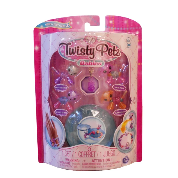 TWISTY PETZ ΒΡΑΧΙΟΛΟΖΩΑΚΙΑ ΜΩΡΑΚΙΑ ΤΕΤΡΑΠΛΕΤΑ