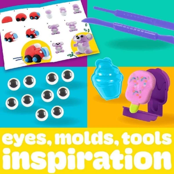 PLAYDOH ΣΕΤ ΜΕ 13 ΧΡΩΜΑΤΑ AIR DRY ΠΗΛΟ