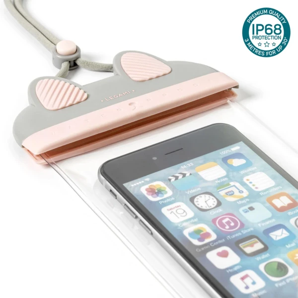 LEGAMI WATERPROOF PHONE POUCH KITTY