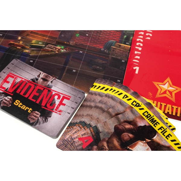 AS GAMES ΕΠΙΤΡΑΠΕΖΙΟ ΠΑΙΧΝΙΔΙ CRIME SCENE MOSCOW 1989 ΓΙΑ ΗΛΙΚΙΕΣ 18+ ΧΡΟΝΩΝ ΚΑΙ 1+ ΠΑΙΚΤΕΣ