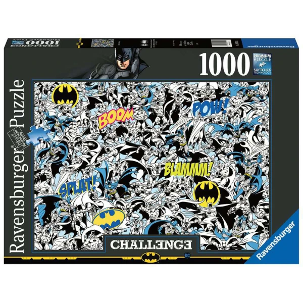 RAVENSBURGER ΠΑΖΛ 1000 τεμ. BATMAN CHALLENGE