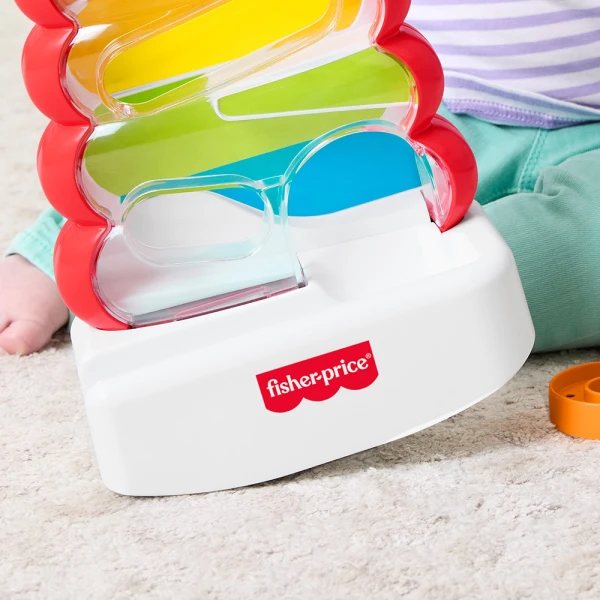 FISHER PRICE ΚΛΑΣΙΚΗ ΠΥΡΑΜΙΔΑ ΠΑΙΧΝΙΔΙ ΜΕ ΚΡΙΚΟΥΣ