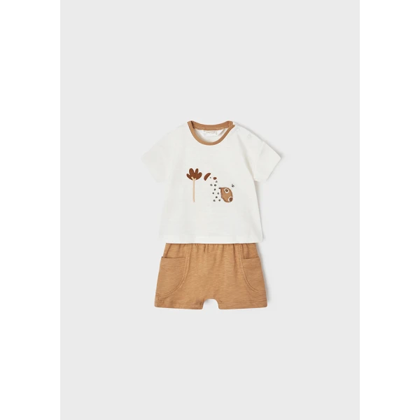 MAYORAL SHORT SET 4 pcs CAMEL