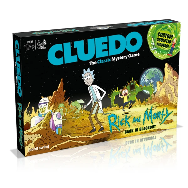 WINNING MOVES ΕΠΙΤΡΑΠΕΖΙΟ ΠΑΙΧΝΙΔΙ CLUEDO RICK AND MORTY - ΑΓΓΛΙΚΗ ΕΚΔΟΣΗ