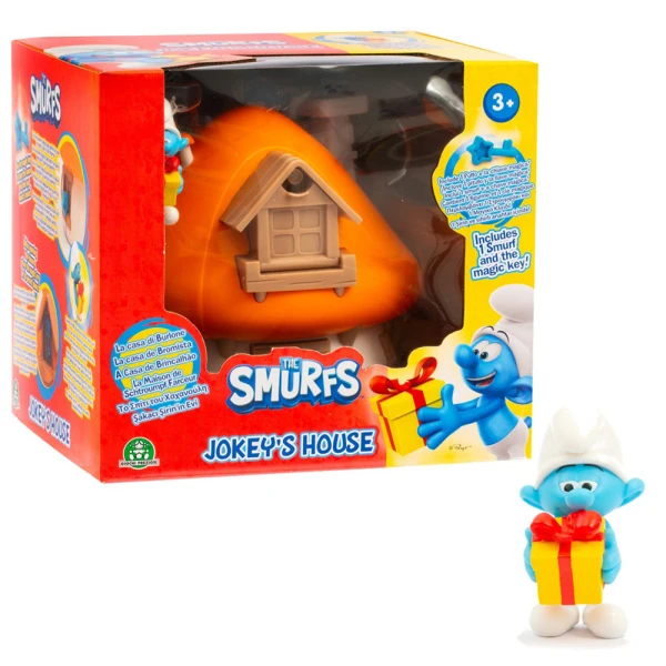 SMURFS - ΣΤΡΟΥΜΦΑΚΙΑ ΜΑΓΙΚΟ ΣΠΙΤΙ - ΣΤΡΟΥΜΦΙΤΑ & JOKEY - 2 ΣΧΕΔΙΑ