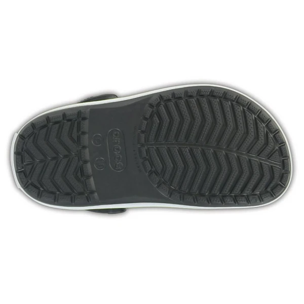 CROCS CROCBAND CLOG K GRAPHITE/VOLT GREEN