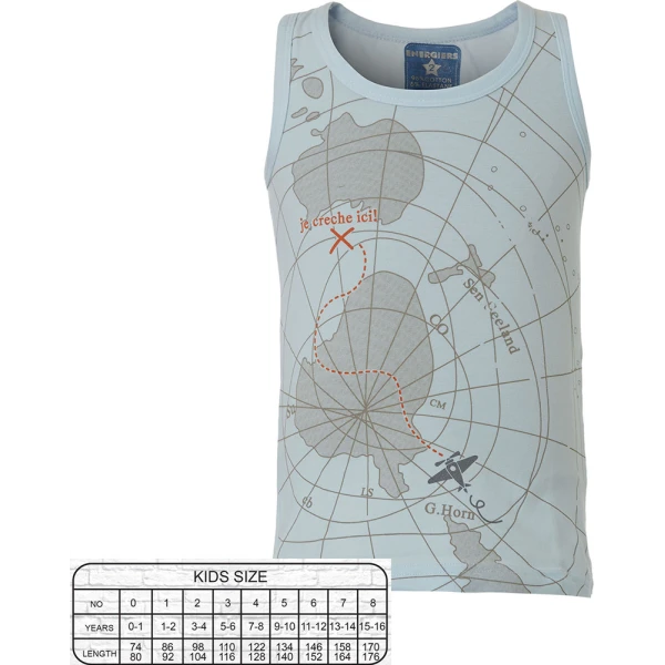 ENERGIERS KIDS VEST LIGHT BLUE