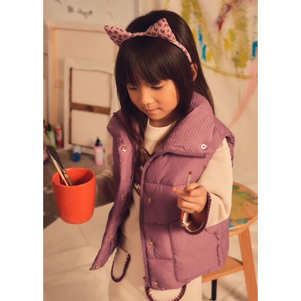 MAYORAL HEAVYWEIGHT VEST VIOLET