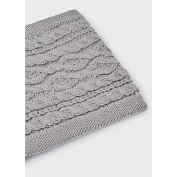 MAYORAL COLLAR KNITTED INTENSE GREY