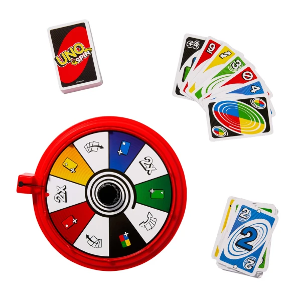 FAMILY TABLE GAME UNO SPIN