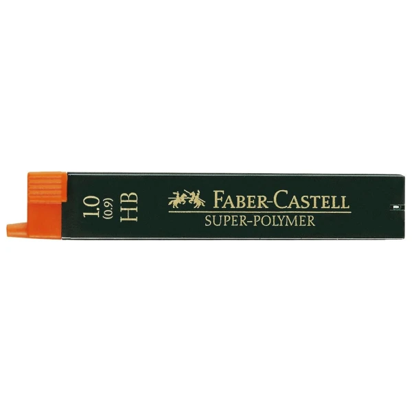 FABER-CASTELL 12 LEADS CONTAINER POLYMER 0.9mm HB
