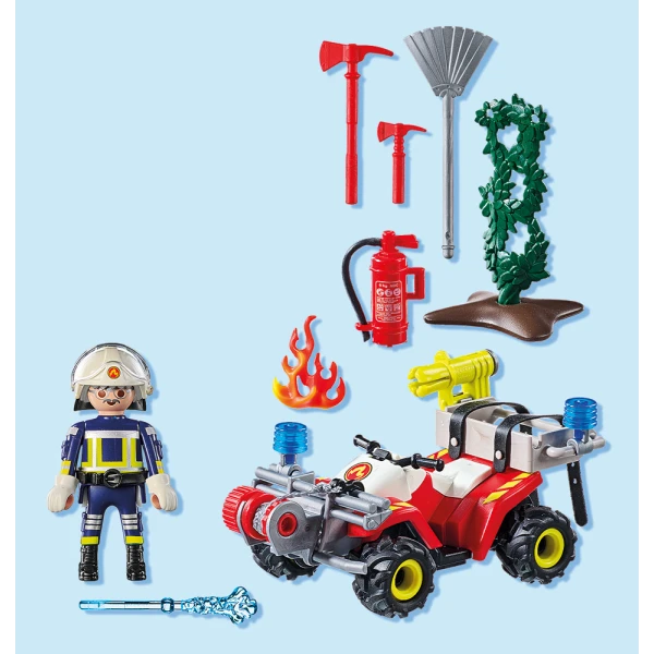 PLAYMOBIL ACTION HEROES ΠΥΡΟΣΒΕΣΤΗΣ ΜΕ ΓΟΥΡΟΥΝΑ