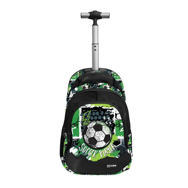 MULTI-COMPARTMENT TROLLEY BACKPACK FOOTBALL XSCAPE