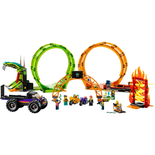 LEGO® CITY DOUBLE LOOP STUNT ARENA