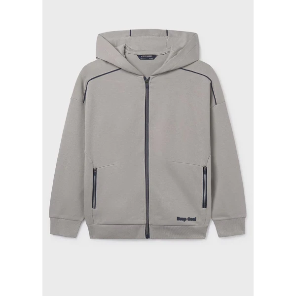 MAYORAL CARDIGAN INTERLOCK BROWN 
