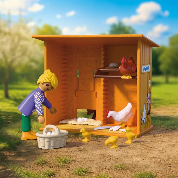 PLAYMOBIL COUNTRY ΚΟΤΕΤΣΙ ΜΕ ΑΛΕΠΟΥ