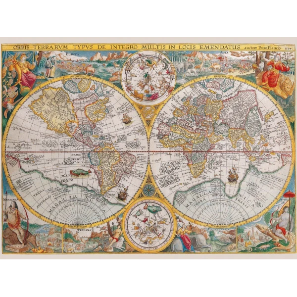 RAVENSBURGER ΠΑΖΛ 1500 τεμ. ΙΣΤΟΡΙΚΟΣ ΧΑΡΤΗΣ