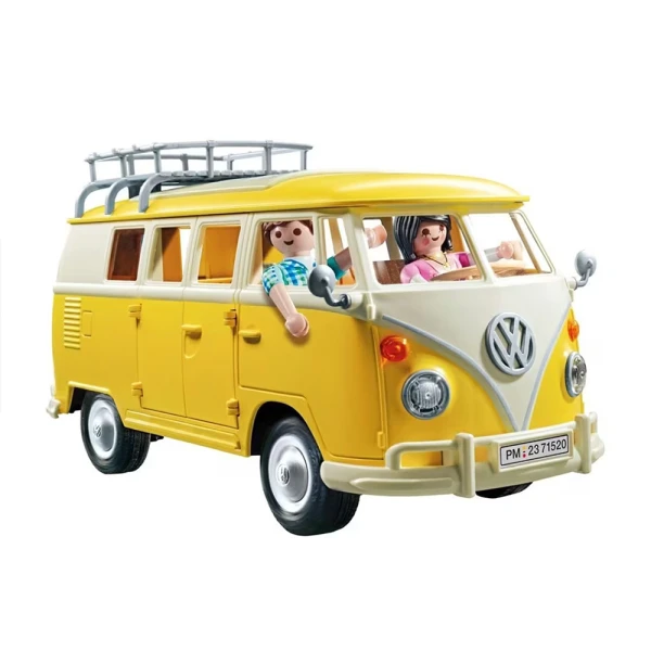 PLAYMOBIL VOLKSWAGEN T1 CAMPER BUS ΚΙΤΡΙΝΟ