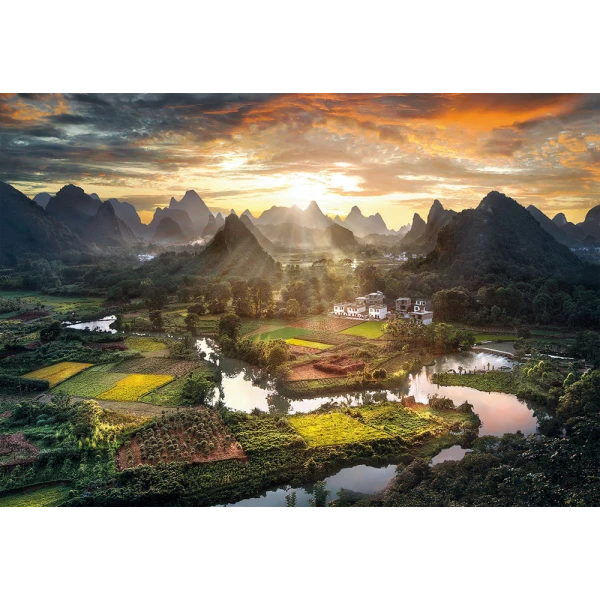 CLEMENTONI PUZZLE HIGH QUALITY COLLECTION CHINA 2000 PCS