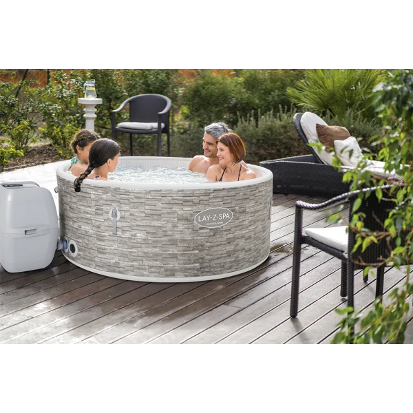 BESTWAY ΣΕΤ ΣΠΑ LAY-Z-SPA 155x60 εκ. VANCOUVER AIRJET PLUS