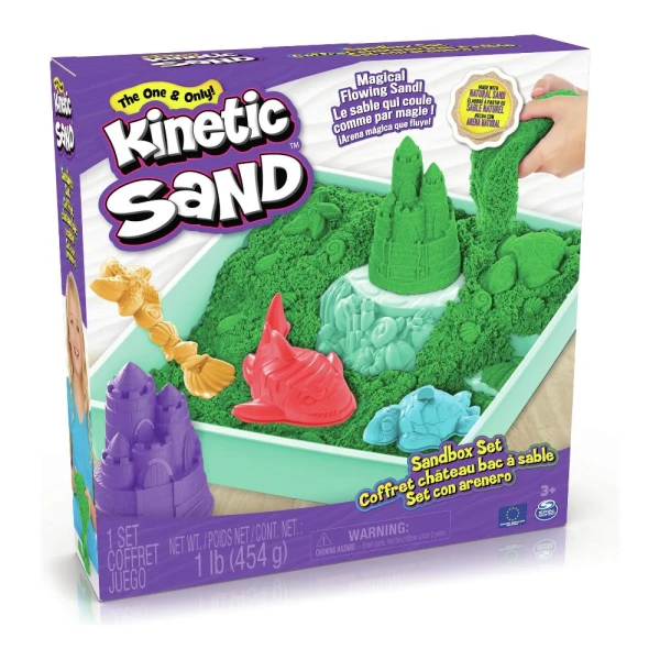 KNS ΑΜΜΟΣ KINETIC SAND ΝΕΟ ΣΕΤ ΑΜΜΟΥ ΚΑΣΤΡΟ - 3 ΧΡΩΜΑΤΑ