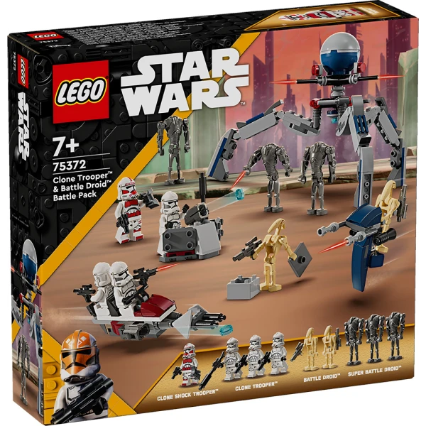 LEGO® STAR WARS™ ΠΑΚΕΤΟ ΜΑΧΗΣ ΜΕ ΣΤΡΑΤΙΩΤΕΣ ΚΛΩΝΟΥΣ™ & ΑΝΔΡΟΕΙΔΗ ΜΑΧΗΣ™
