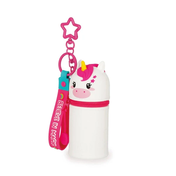 LEGAMI MINI KAWAII COIN PURSE WITH KEY RING - UNICORN