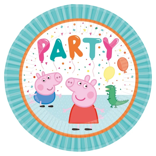 ΠΙΑΤΑ ΦΑΓΗΤΟΥ 23 εκ. PEPPA PIG 8 τεμ.