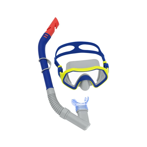 BESTWAY SET MASK WITH SNORKEL & FINS BLUE