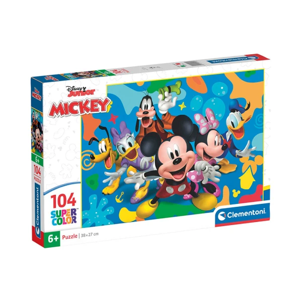 CLEMENTONI ΠΑΖΛ SUPER COLOR MICKEY AND FRIENDS 104 τεμ.