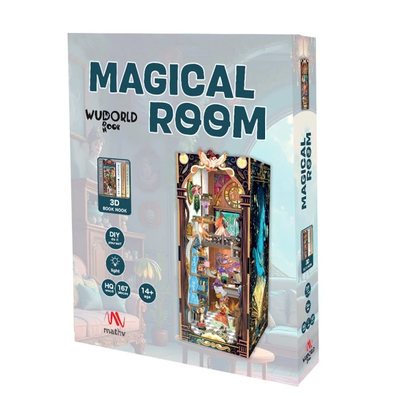 WUDORLD BOOKNOOK WOODEN CRAFT MAGICAL ROOM