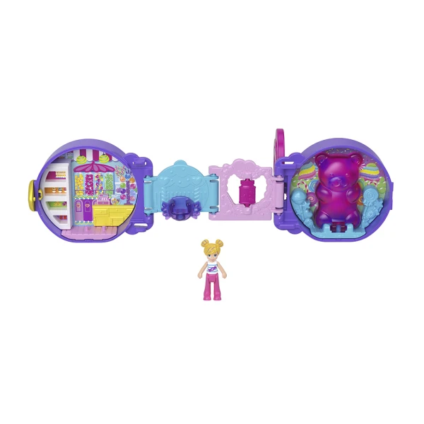 POLLY POCKET ON THE GO FUN - CANDY SHOP