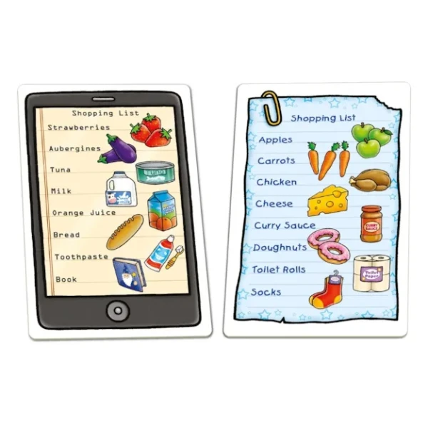 PRESCHOOL BOARD GAME ORCHARD SHOPPING LIST