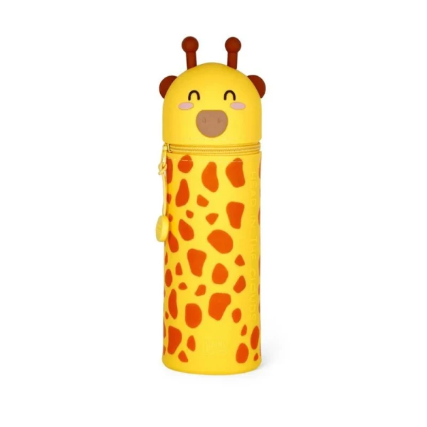LEGAMI 2 IN 1 SILICONE PENCIL CASE KAWAII - GIRAFFE