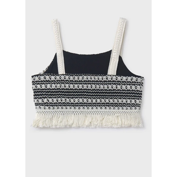MAYORAL KNITTED TOP BLACK 