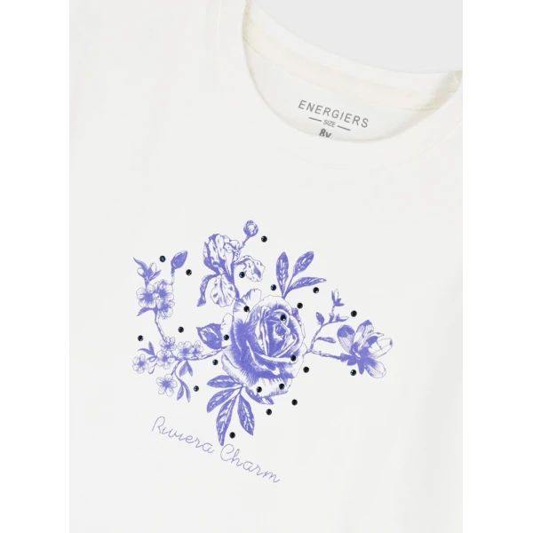 ENERGIERS BLOUSE GIRL BEBE ECRU