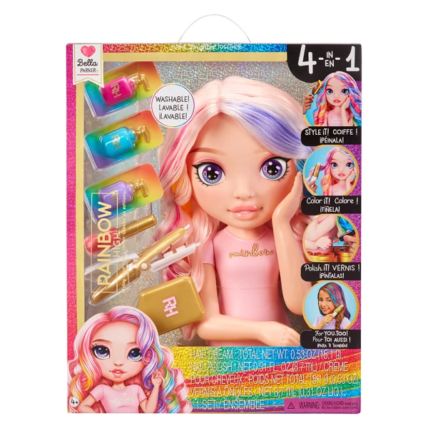 RAINBOW HIGH STYLING HEAD - BELLA