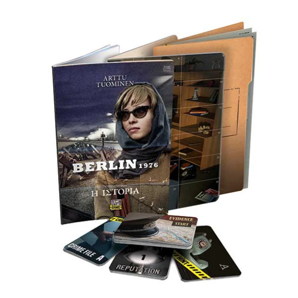 AS GAMES ΕΠΙΤΡΑΠΕΖΙΟ ΠΑΙΧΝΙΔΙ CRIME SCENE BERLIN 1976 ΓΙΑ ΗΛΙΚΙΕΣ 18+ ΧΡΟΝΩΝ ΚΑΙ 1+ ΠΑΙΚΤΕΣ